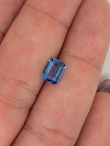 1.35ct Blue Sapphire Emerald Cut