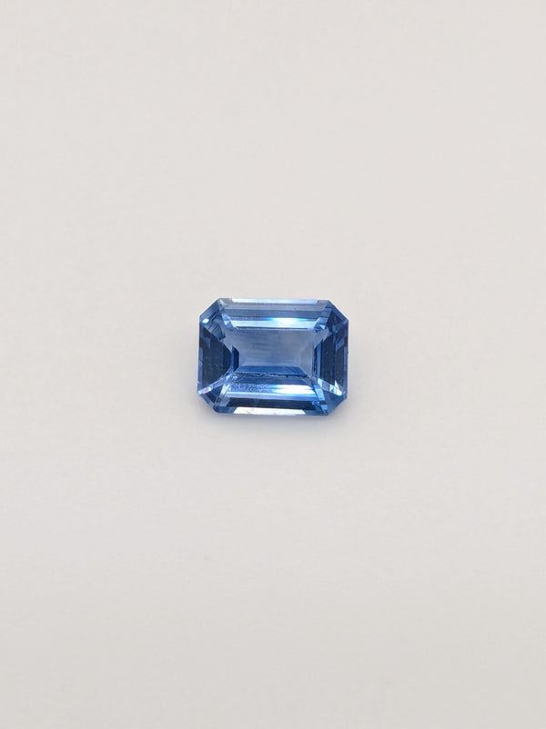 1.35ct Blue Sapphire Emerald Cut