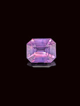 3.63ct Purple Sapphire Emerald Cut