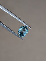 1.34ct Teal Sapphire Elongated Hexagon