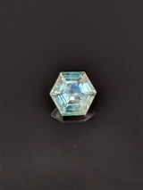 2.47ct Blue Sapphire Elongated Hexagon