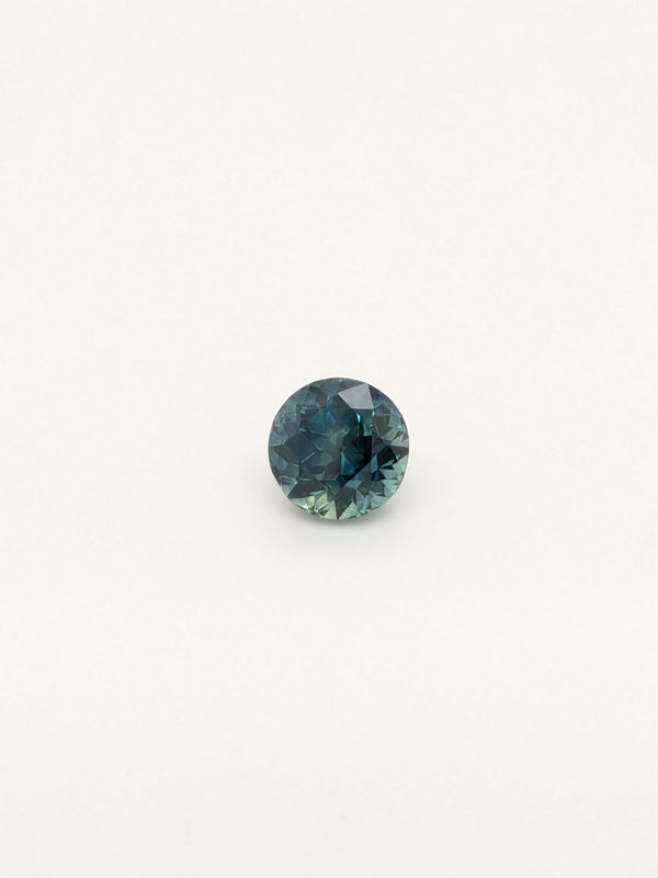 1.63ct Teal Sapphire Round