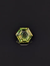 2.13ct Green Sapphire Hexagon