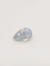 1.61ct Opalescent White Sapphire Pear Shape