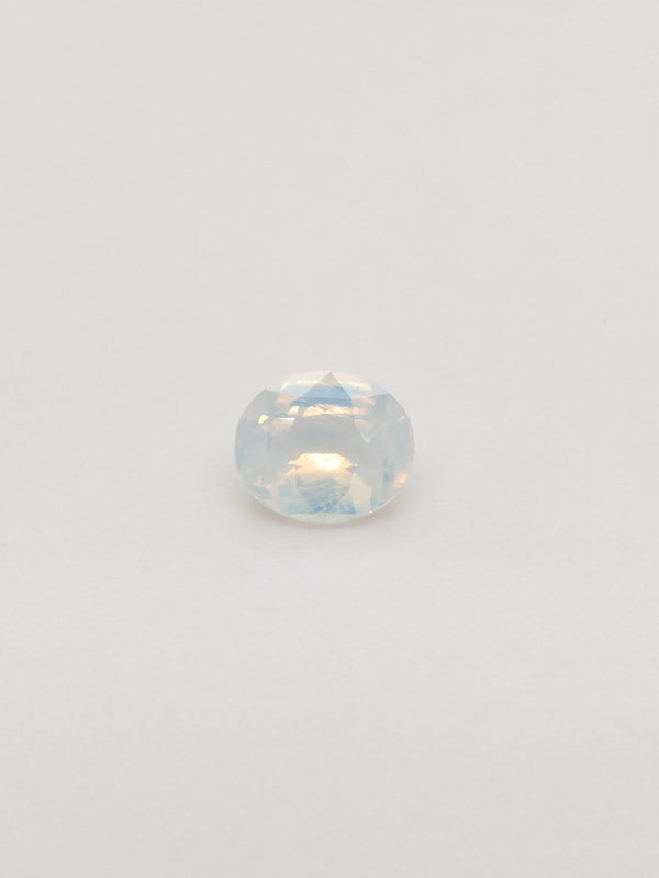 1.04ct Opalescent White Sapphire Oval