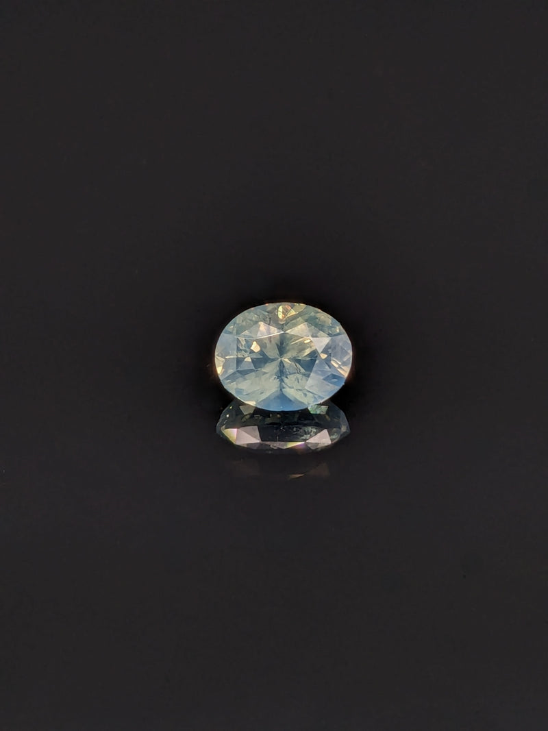 1.16ct Opalescent Parti Sapphire Oval