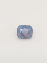 3.02ct Opalescent Parti Sapphire Cushion Cut