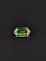 1.59ct Teal Sapphire Elongated Hexagon