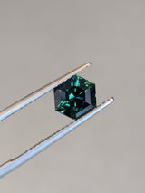 1.95ct Teal Sapphire Hexagon