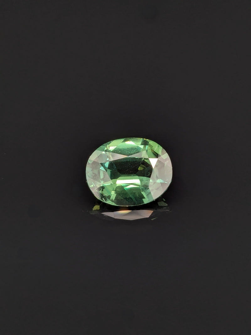 2.52ct Teal Sapphire Oval