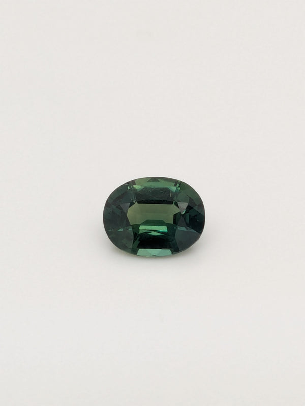 2.52ct Teal Sapphire Oval