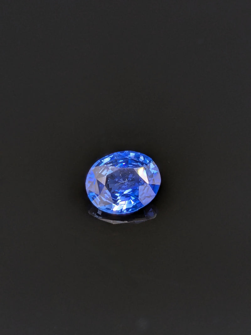 2.51ct Blue Sapphire Oval