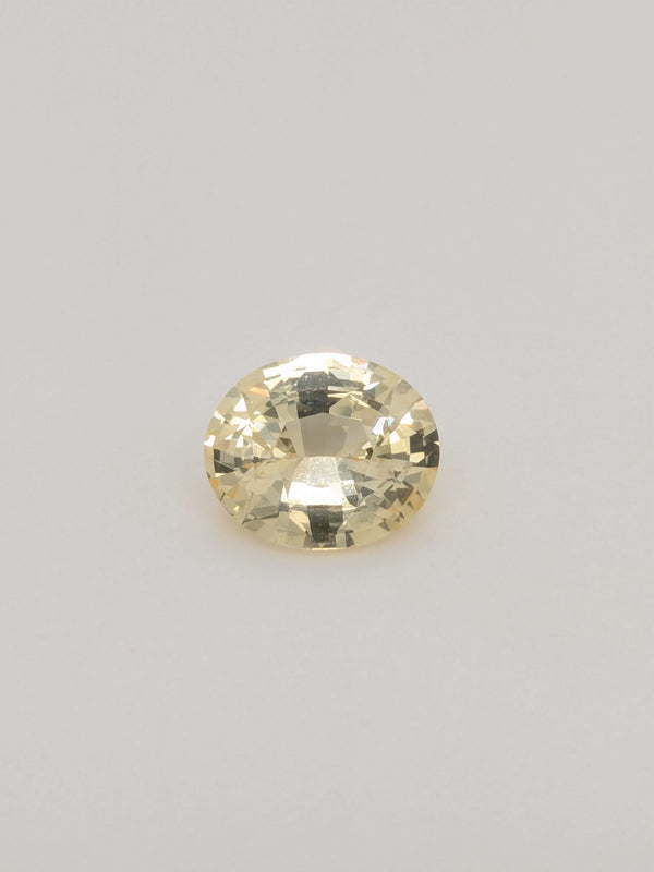 2.58ct Yellow Sapphire Oval