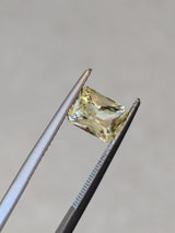 2.03ct Yellow Sapphire Radiant Cut