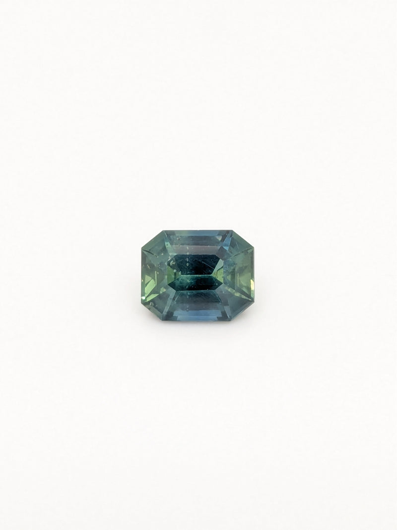 1.98ct Parti Sapphire Emerald Cut