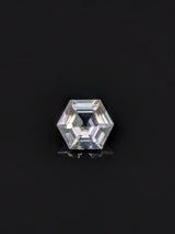 1.73ct Grey Sapphire Hexagon