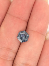 1.73ct Grey Sapphire Hexagon