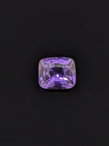 3.05ct Purple Sapphire Cushion Cut