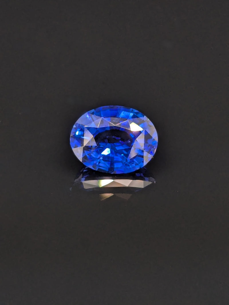 2.86ct Blue Sapphire Oval