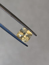 3.08ct Yellow Sapphire Cushion Cut