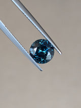 2.46ct Teal Sapphire Round