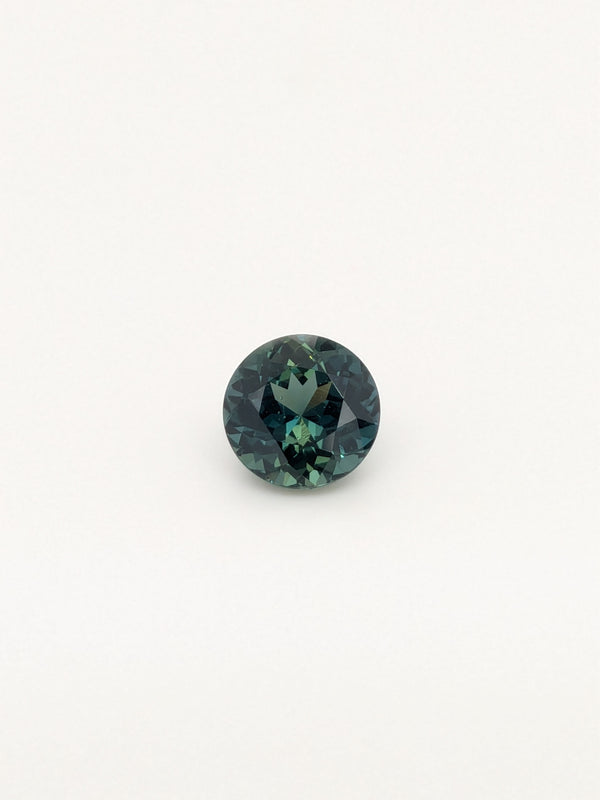 2.46ct Teal Sapphire Round