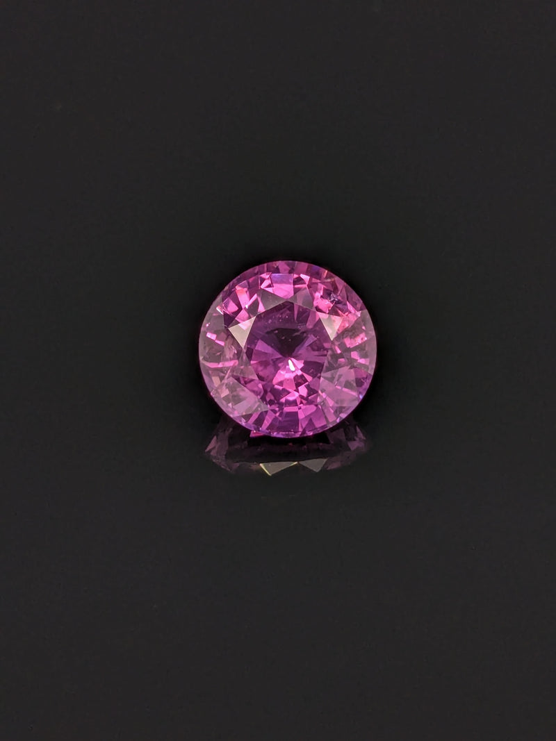 2.56ct Magenta Sapphire Round