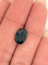 4.06ct Teal Sapphire Oval