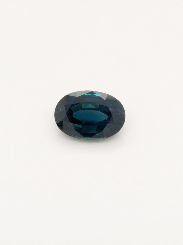 4.06ct Teal Sapphire Oval