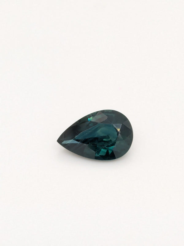 2.75ct Teal Sapphire Pear Shape