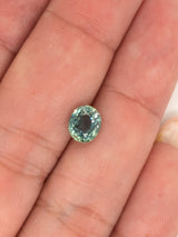 1.52ct Teal Sapphire Oval