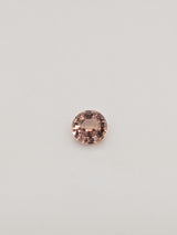 0.82ct Peach Sapphire Round