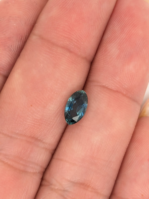 1.22ct Teal Sapphire Marquise