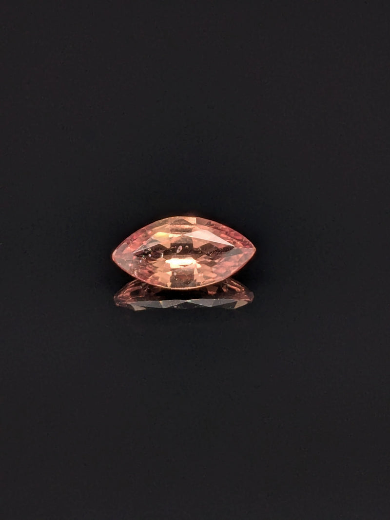 1.22ct Peach Sapphire Marquise