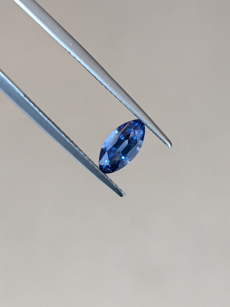 0.85ct Blue Sapphire Marquise