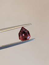 1.64ct Orange Sapphire Shield Cut