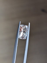 1.64ct Peach Sapphire Cushion Cut
