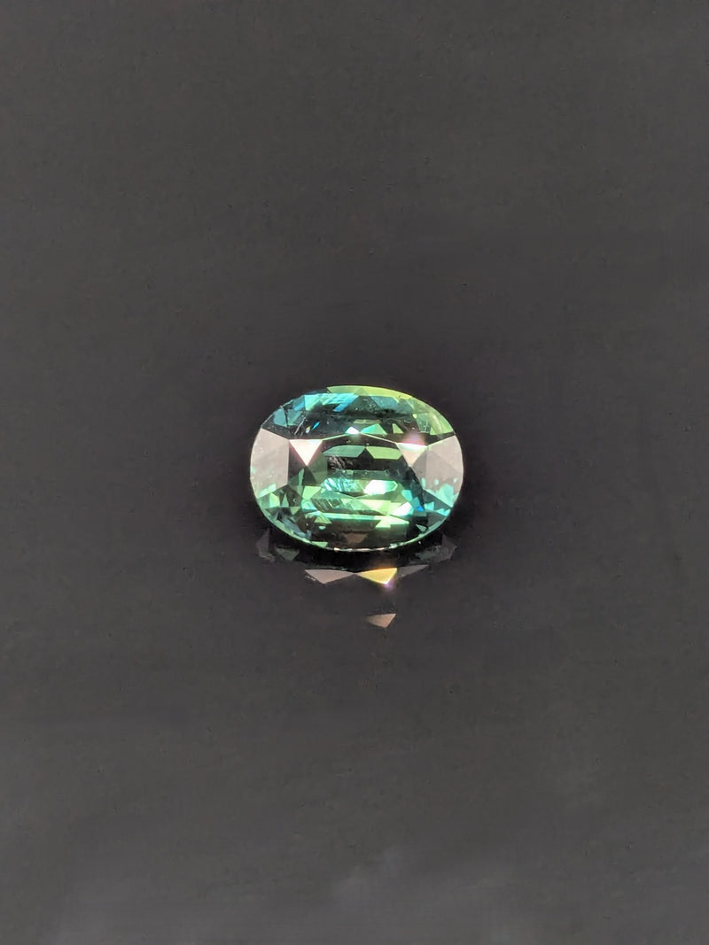 1.04ct Teal Sapphire Oval