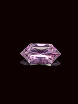 1.71ct Purple Sapphire Elongated Hexagon