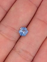 1.13ct Blue Sapphire Elongated Hexagon
