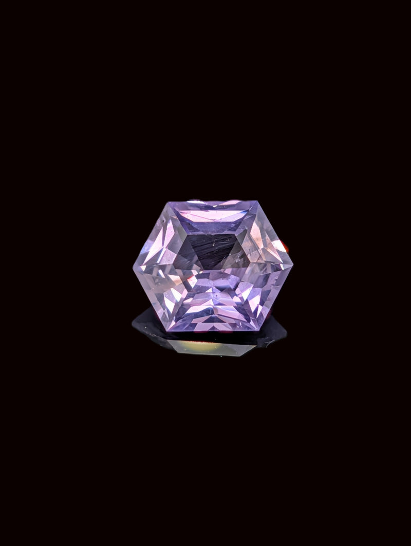 2.00ct Purple Sapphire Elongated Hexagon