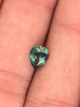 1.37ct Teal Sapphire Pear Shape