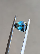 1.37ct Teal Sapphire Pear Shape