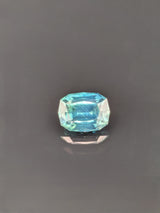1.51ct Teal Sapphire Cushion Cut