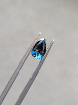 1.51ct Teal Sapphire Pear Shape