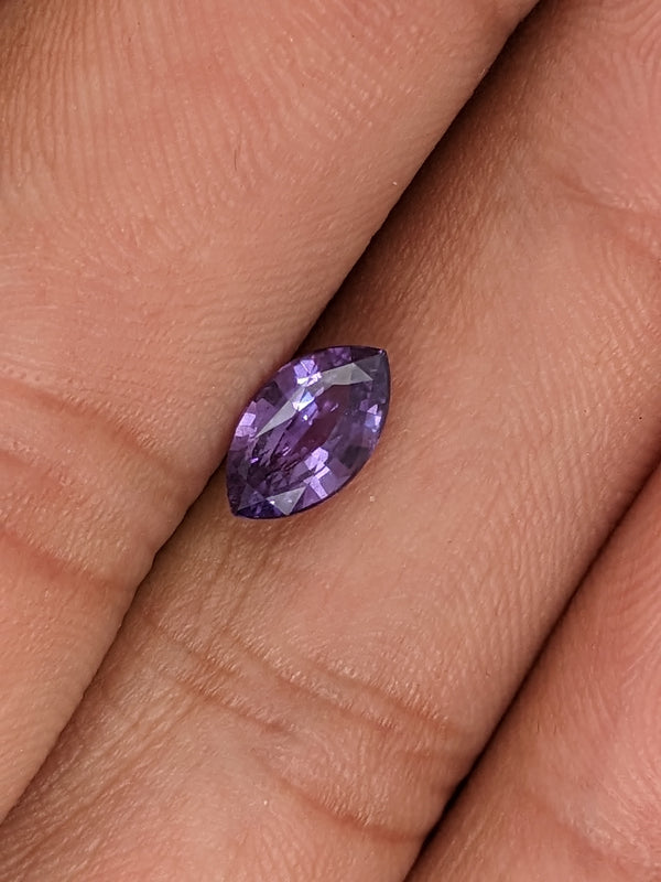 1.53ct Purple Sapphire Marquise