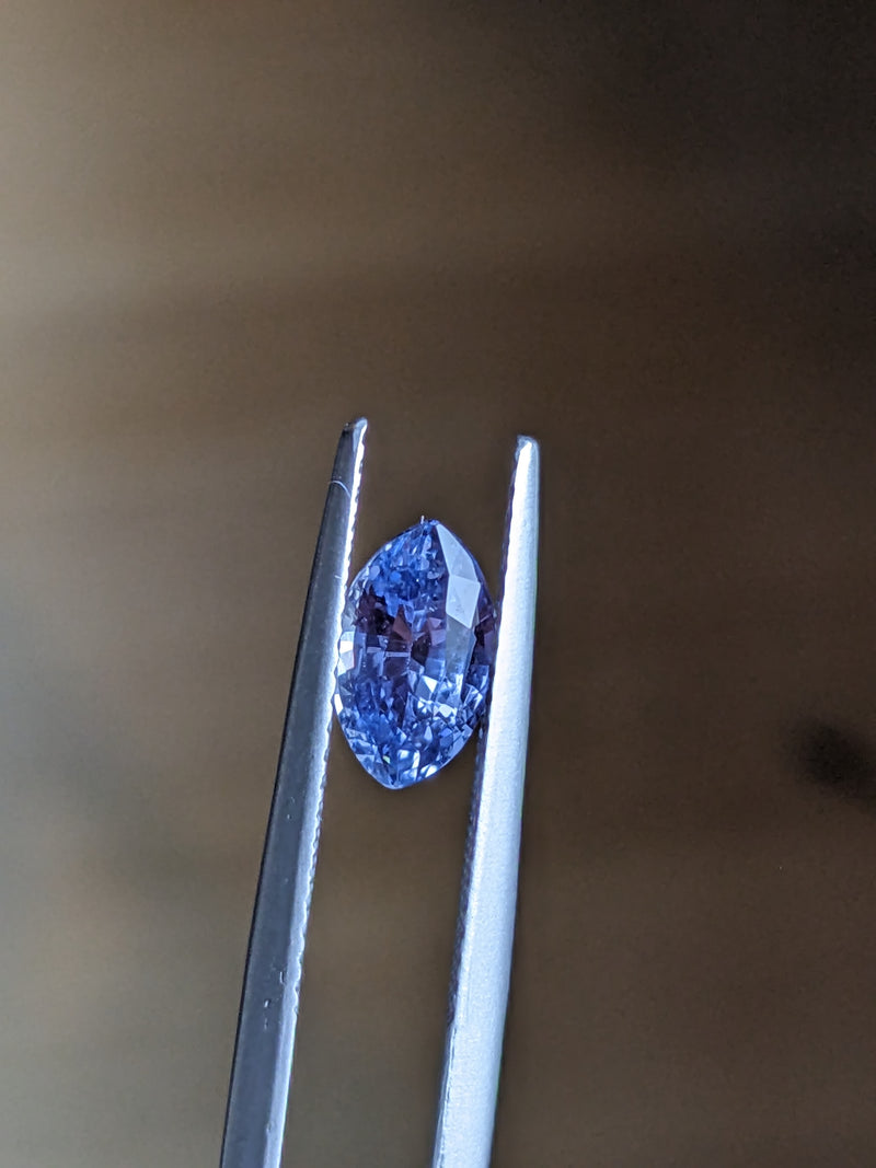 1.55ct Purple Sapphire Marquise