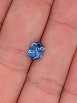 1.56ct Blue Sapphire Elongated Hexagon