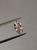 2.69ct Peach Sapphire Marquise