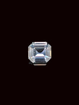 1.22ct Purple/Grey Sapphire Emerald Cut